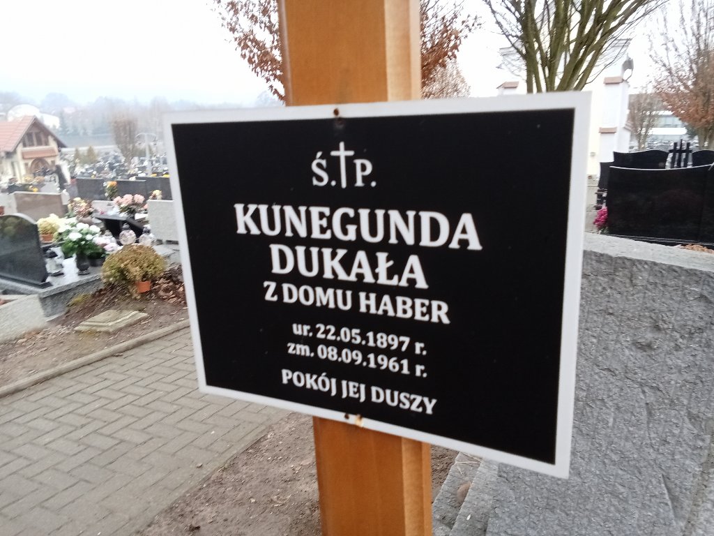 Grób Kunegunda Dukała