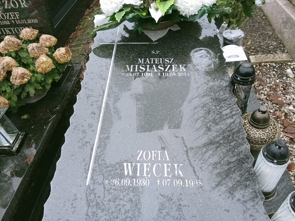 Grób Zofia Więcek