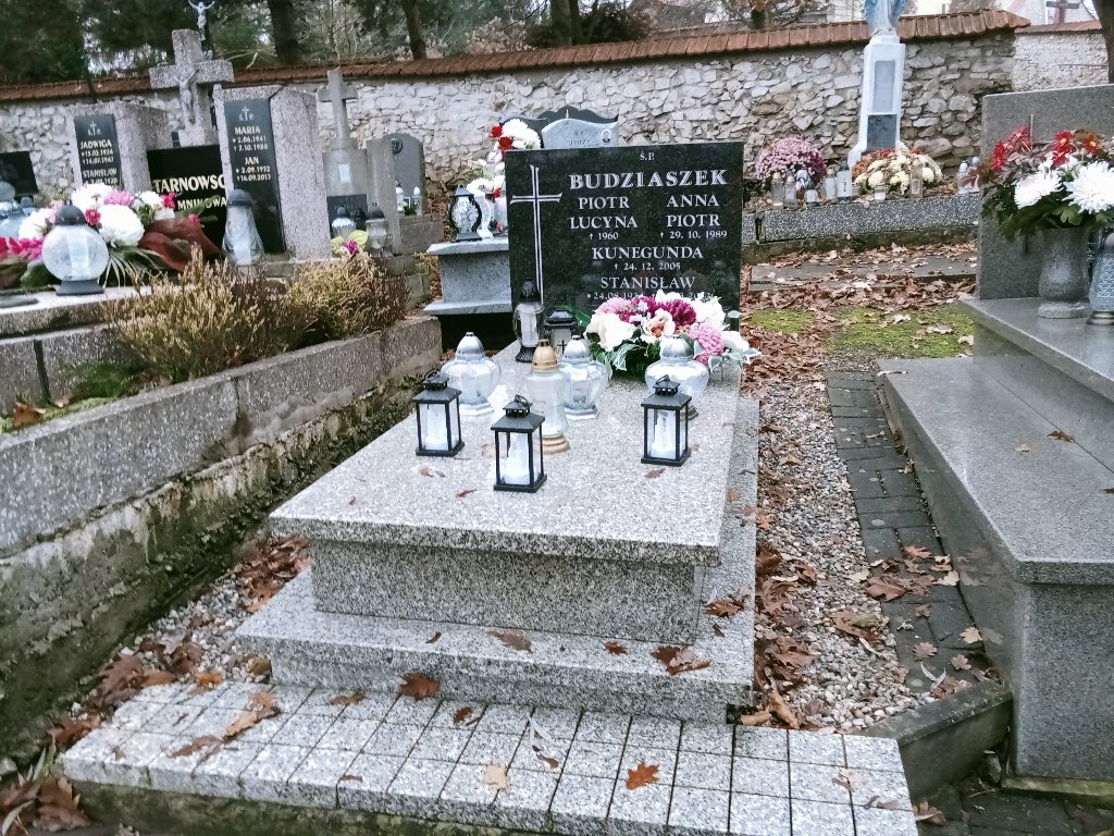 Grób Kunegunda Budziaszek