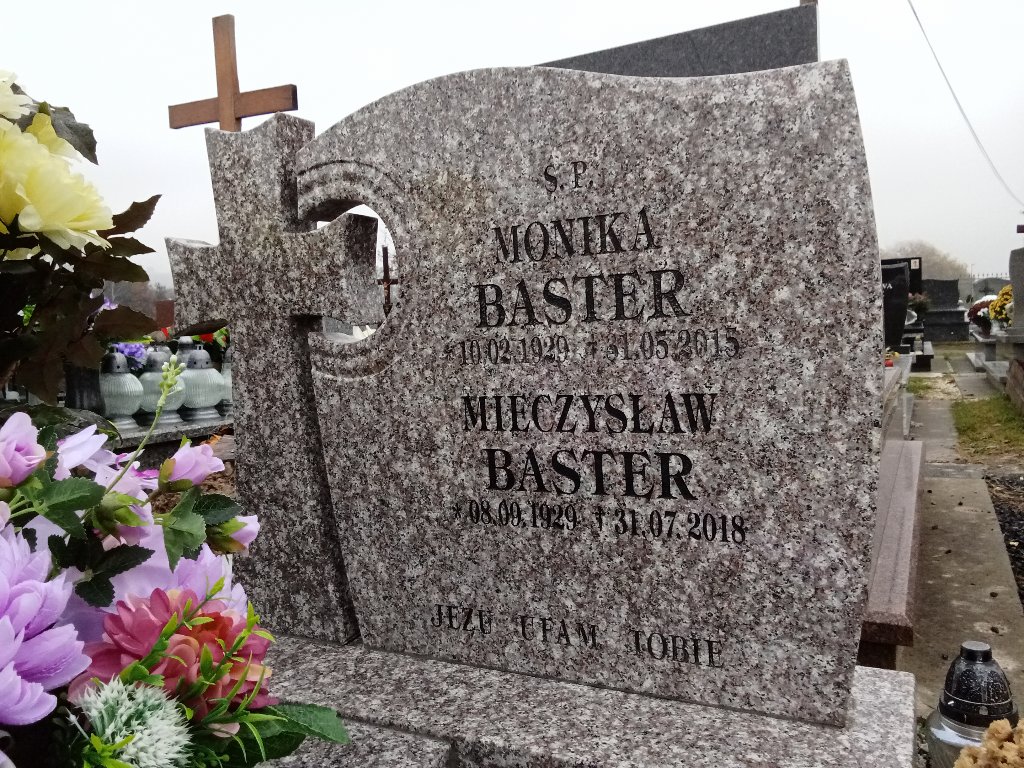 Grób Mieczysław Baster