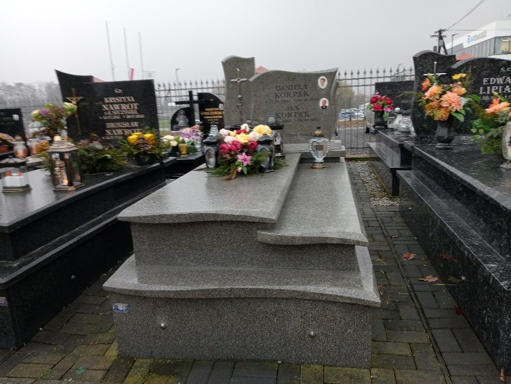 Grób Daniela Korpak