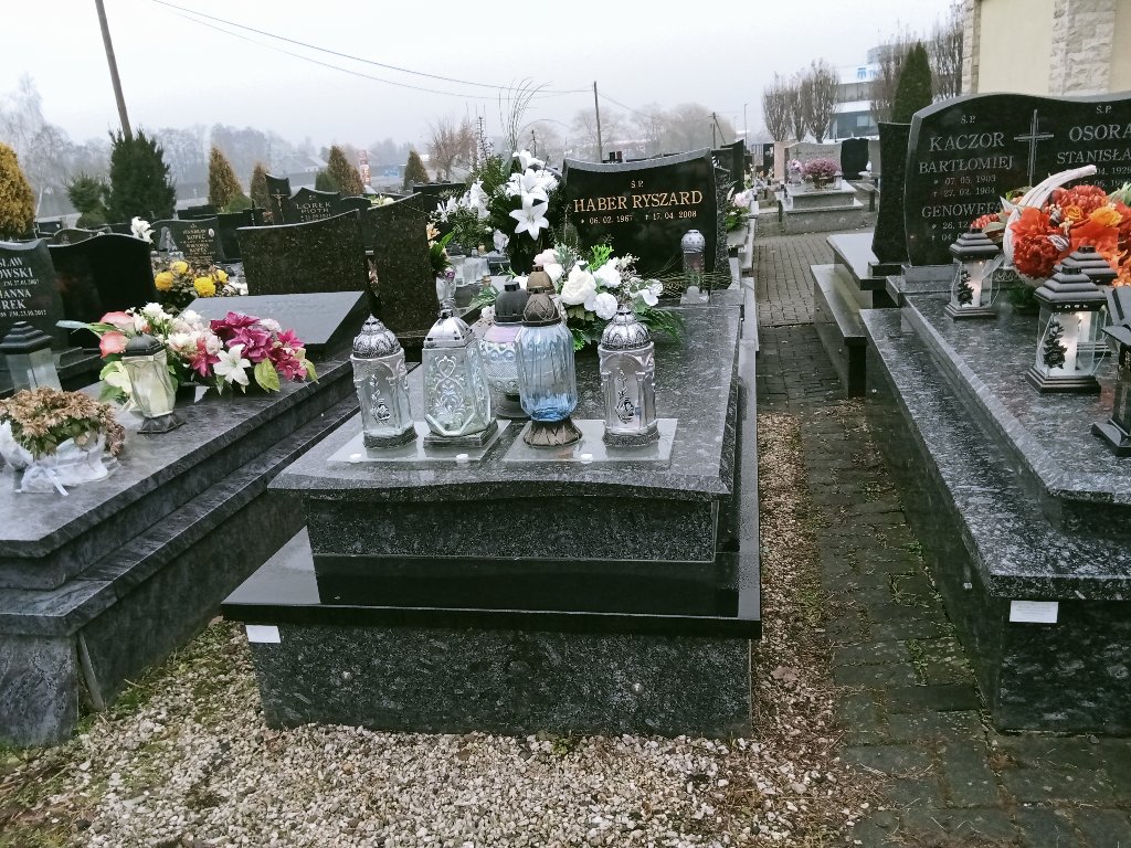 Grób Ryszard Haber